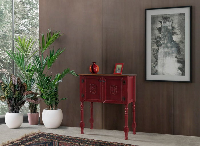Hanah Home Ada Dresser - Rojo